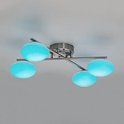 Люстра Citilux Atman Smart CL226A141 цвет плафона/подвески Белый, цвет арматуры Хром-6