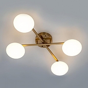 Люстра Citilux Atman Smart CL226A143 цвет плафона/подвески Белый, цвет арматуры Бронза-2