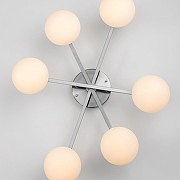 Люстра Citilux Atman Smart CL226A161 цвет плафона/подвески Белый, цвет арматуры Хром-5