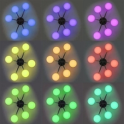 Люстра Citilux Atman Smart CL226A161 цвет плафона/подвески Белый, цвет арматуры Хром-7