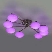 Люстра Citilux Atman Smart CL226A181 цвет плафона/подвески Белый, цвет арматуры Хром-5