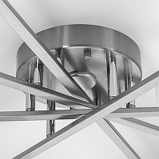 Люстра Citilux Atman Smart CL226A181 цвет плафона/подвески Белый, цвет арматуры Хром-10