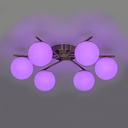 Люстра Citilux Адам Смарт CL228A163 цвет плафона/подвески Белый, цвет арматуры Бронза-12