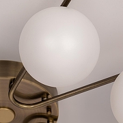 Люстра Citilux Адам Смарт CL228A183 цвет плафона/подвески Белый, цвет арматуры Бронза-9