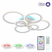 Люстра Citilux Сента CL237B160E цвет плафона/подвески Белый, цвет арматуры Белый-1