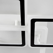 Люстра Citilux Тринити CL238231E цвет плафона/подвески Белый, Черный, цвет арматуры Белый-10