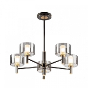 Люстра на штанге Citilux ELAN CL241151 цвет плафона/подвески Светло-серый, цвет арматуры Золото, Хром-3