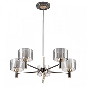 Люстра на штанге Citilux ELAN CL241151 цвет плафона/подвески Светло-серый, цвет арматуры Золото, Хром-4