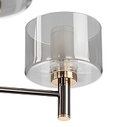 Люстра на штанге Citilux ELAN CL241151 цвет плафона/подвески Светло-серый, цвет арматуры Золото, Хром-11