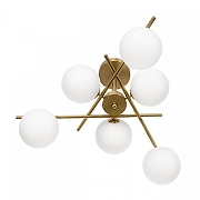 Люстра на штанге Citilux RONNY CL242163 цвет плафона/подвески Белый, цвет арматуры Бронза-7