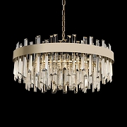 Люстра Citilux Лаура CL301282 цвет плафона/подвески Прозрачный, цвет арматуры Бежевый