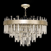 Люстра Citilux Лаура CL301292 цвет плафона/подвески Прозрачный, цвет арматуры Бежевый-2