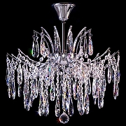 Люстра на штанге Citilux Селена CL302160 цвет плафона/подвески Прозрачный, цвет арматуры Хром