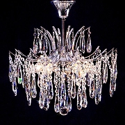 Люстра на штанге Citilux Селена CL302160 цвет плафона/подвески Прозрачный, цвет арматуры Хром-1