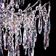 Люстра на штанге Citilux Селена CL302160 цвет плафона/подвески Прозрачный, цвет арматуры Хром-5