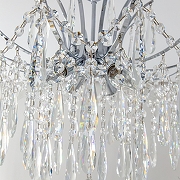 Люстра на штанге Citilux Селена CL302160 цвет плафона/подвески Прозрачный, цвет арматуры Хром-10