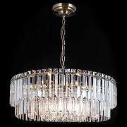 Люстра Citilux Фонда CL303223 цвет плафона/подвески Прозрачный, цвет арматуры Бронза-1