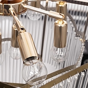 Люстра Citilux Jane CL304163 цвет плафона/подвески Прозрачный, цвет арматуры Золото-8