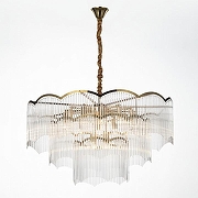 Люстра Citilux Jane CL304183 цвет плафона/подвески Прозрачный, цвет арматуры Золото-2