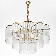 Люстра Citilux Jane CL304183 цвет плафона/подвески Прозрачный, цвет арматуры Золото-3