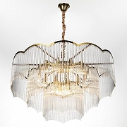 Люстра Citilux Jane CL304183 цвет плафона/подвески Прозрачный, цвет арматуры Золото-6