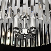 Люстра Citilux Джейн CL306141 цвет плафона/подвески Прозрачный, цвет арматуры Хром-8