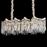 Люстра Citilux Моника CL308202 цвет плафона/подвески Прозрачный, цвет арматуры Золото