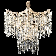 Люстра Citilux Моника CL308262 цвет плафона/подвески Прозрачный, цвет арматуры Золото