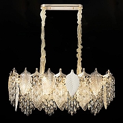 Люстра Citilux Darby CL309272 цвет плафона/подвески Белый, Прозрачный, цвет арматуры Золото-2