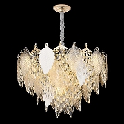 Люстра Citilux Darby CL309282 цвет плафона/подвески Белый, Прозрачный, цвет арматуры Золото-1