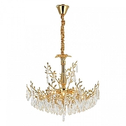 Люстра Citilux R1tz CL310082 цвет плафона/подвески Прозрачный, цвет арматуры Золото-1