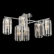 Люстра Citilux AX1S CL313261 цвет плафона/подвески Прозрачный, цвет арматуры Хром-4