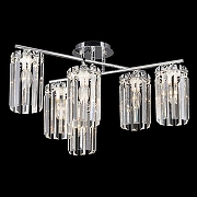 Люстра Citilux AX1S CL313261 цвет плафона/подвески Прозрачный, цвет арматуры Хром-6