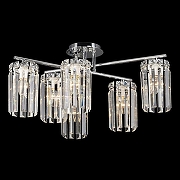 Люстра Citilux AX1S CL313261 цвет плафона/подвески Прозрачный, цвет арматуры Хром-9