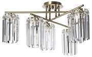 Люстра Citilux AX1S CL313263 цвет плафона/подвески Прозрачный, цвет арматуры Бронза