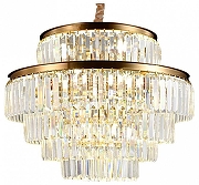 Люстра Citilux R1cky CL314253 цвет плафона/подвески Прозрачный, цвет арматуры Золото