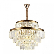 Люстра Citilux R1cky CL314253 цвет плафона/подвески Прозрачный, цвет арматуры Золото-1