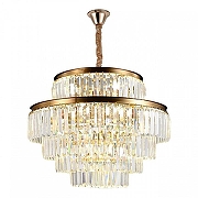 Люстра Citilux R1cky CL314263 цвет плафона/подвески Прозрачный, цвет арматуры Золото-1