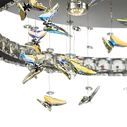 Люстра Citilux ETERA CL322050 цвет плафона/подвески Прозрачный, цвет арматуры Хром-9