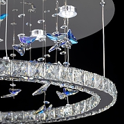 Люстра Citilux ETERA CL322050 цвет плафона/подвески Прозрачный, цвет арматуры Хром-10