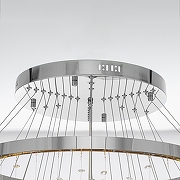 Люстра Citilux ETERA CL322090 цвет плафона/подвески Прозрачный, Хром, цвет арматуры Хром-6