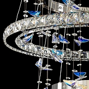 Люстра Citilux ETERA CL322090 цвет плафона/подвески Прозрачный, Хром, цвет арматуры Хром-8