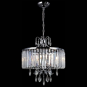 Люстра Citilux Инга CL335161 цвет плафона/подвески Прозрачный, цвет арматуры Хром-2