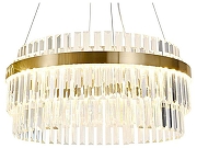 Люстра Citilux Sheldon CL339143 цвет плафона/подвески Прозрачный, цвет арматуры Бронза