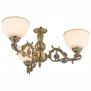 Люстра Citilux Адриана CL405233 цвет плафона/подвески Белый, цвет арматуры Бронза