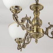 Люстра Citilux Адриана CL405233 цвет плафона/подвески Белый, цвет арматуры Бронза-10