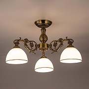 Люстра Citilux Адриана CL405233 цвет плафона/подвески Белый, цвет арматуры Бронза-15