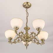 Люстра Citilux Адриана CL405253 цвет плафона/подвески Белый, цвет арматуры Бронза-4