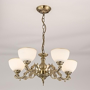 Люстра Citilux Адриана CL405253 цвет плафона/подвески Белый, цвет арматуры Бронза-6