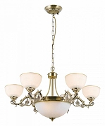 Люстра Citilux Адриана CL405293 цвет плафона/подвески Белый, цвет арматуры Бронза-1